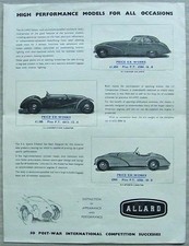 ALLARD P1 J2 K2 Sports Car