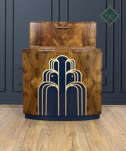 Art deco cocktail cabinet - cocktail,