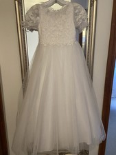Linzi Jay Little White Company Communion Dress Age 8 Brand New with Tags BNWT