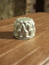 Vintage Dolls House Jelly Mould  Chrome Kitchen Accessory Miniature 1:12th Scale