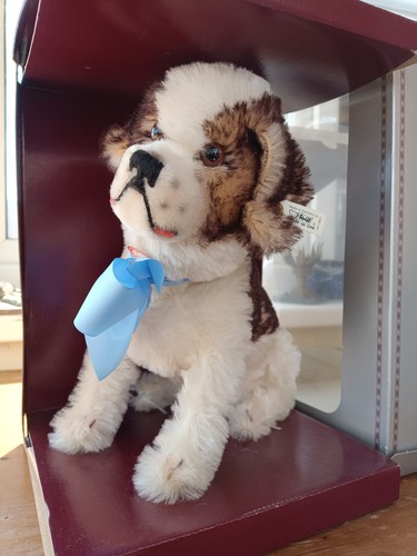 Steiff bernard dog - steiff,