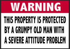 FUNNY WARNING THIS PROPERTY IS