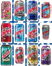 MTN DEW IN DIFFERENT FLAVOURS