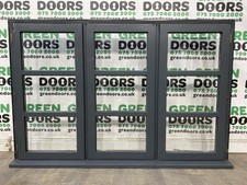 GEORGIAN BARS WOODEN WINDOW CASEMENT EXTERNAL EXTERIOR DOUBLE GLAZED USED