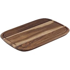 Tefal Jamie Oliver Chopping Board - Medium Size, Premium Acacia Wood, Anti-Slip