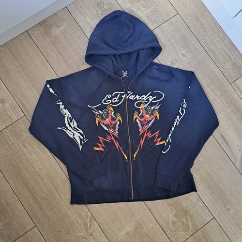 Hardy navy graphic zip - graphic, zip-up