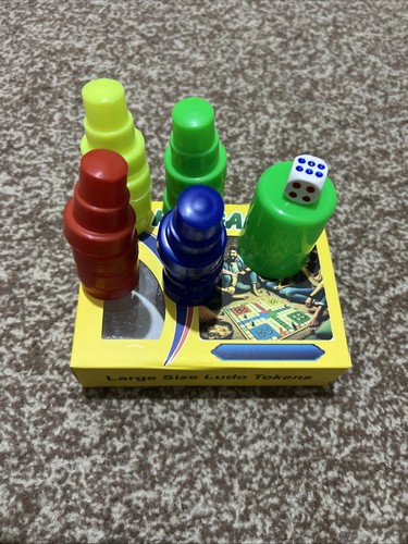 Ludo large plastic coins - coins, and