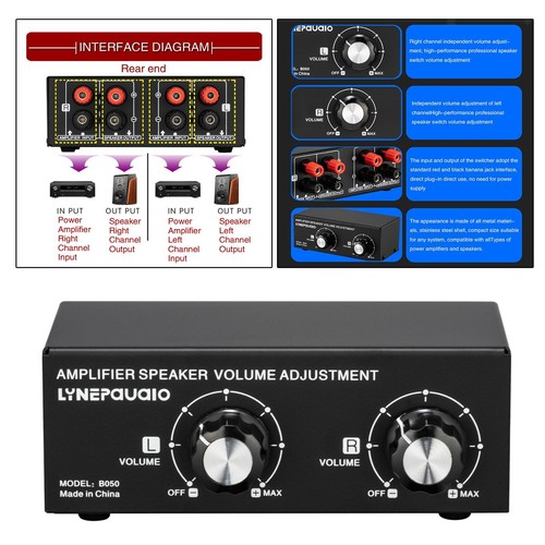Speaker volume divider - speaker,