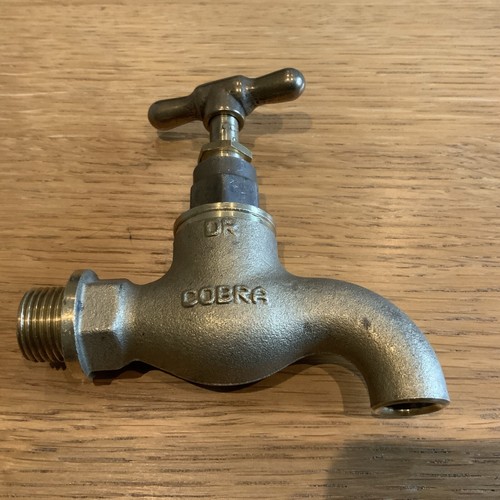 Cobra brass bib tap inch - brass,