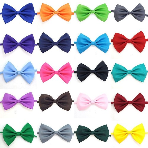 Kids plain bow tie - tie, children