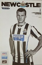 Newcastle United V Tottenham Hotspur 2013/14 Premier League Match Day Programme