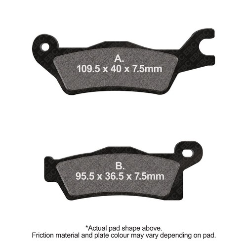 Ebc motorcycle sintered - sintered, brake
