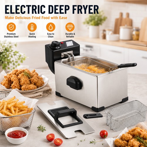 1400w deep fryer with - deep,