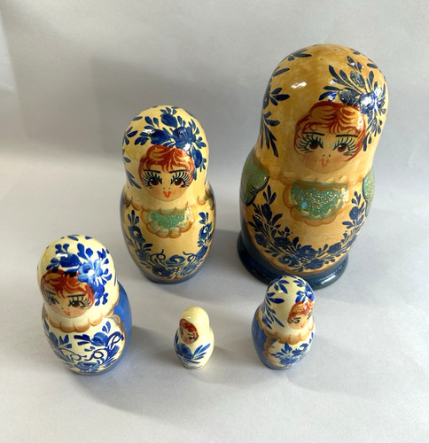 Vintage handpainted russian - vintage,