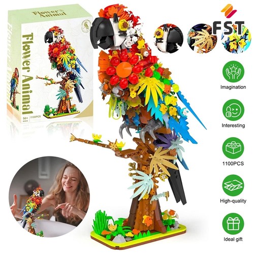 1100 pcs parrot - 1100, flower