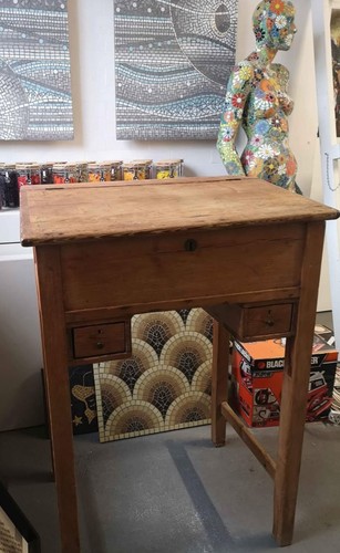 Antique oak tall - oak,
