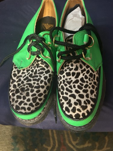Vintage john fluevog green and - vintage,