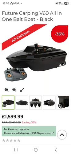 V60 bait boat brand - boat, new