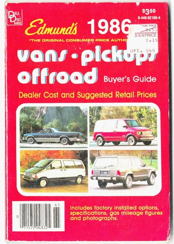 Edmonds 1986 vans pickups - vans,