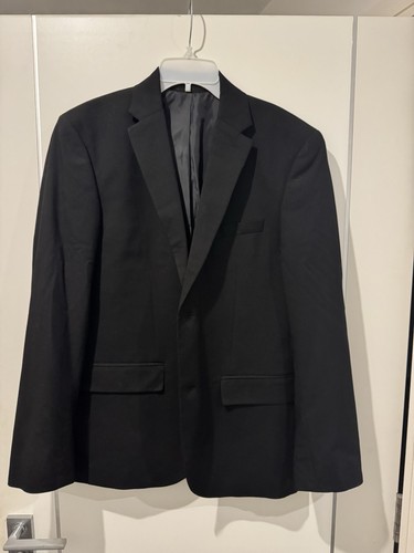 Men grey linen suit - h&m,