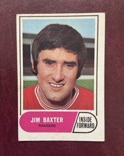 A&BC-1969-RARE SCOTTISH BLUE BACK -# 72 ~ JIM BAXTER of RANGERS ~ EXC