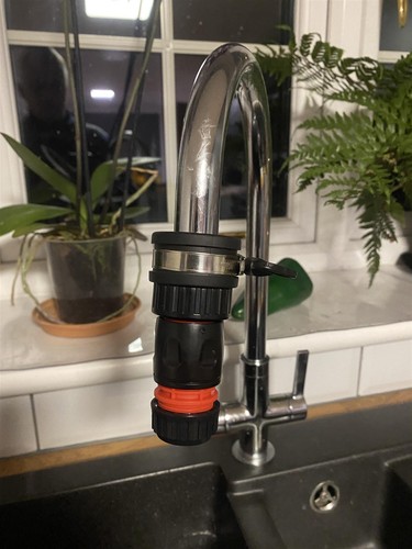 Rubber tap connector kitchen - rubber,