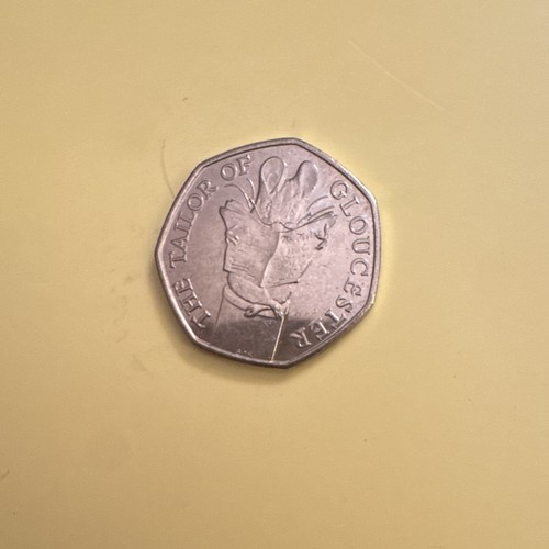 2018 elizabeth 50p coin - 2018,