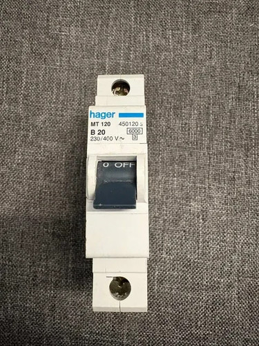 Hager b20 single pole - b20,