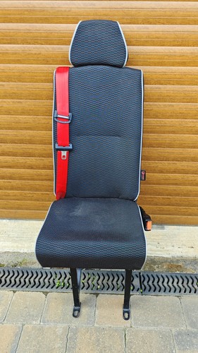 Single van seat with seatbelt - van,