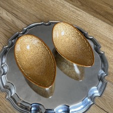 Two Avocado Dishes Home Decor Food Serving Dish Pair of Bowls Ceramic