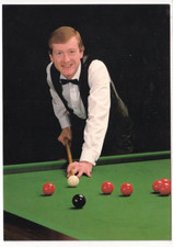 A c.1980's Matchroom Players Postcard of Snooker Legend Steve Davis