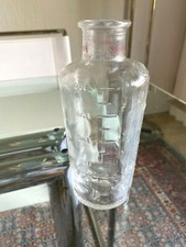 1 glass bottle with dimension