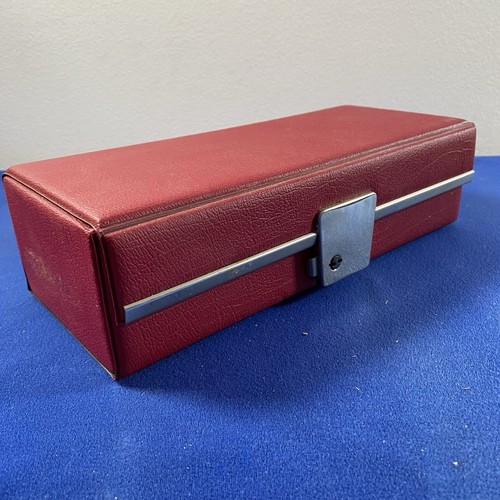 Faux leather red - faux, cassette