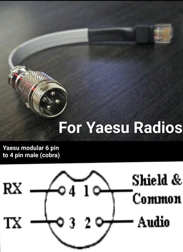 Yaesu pin mic universal - 4,