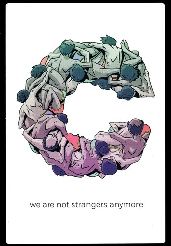 Coarse toys strangers postcard - coarse,