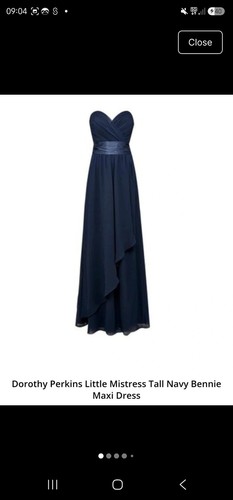 Dorothy perkins navy - navy, maxi