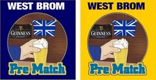 West Brom Pre Match Pin Badge