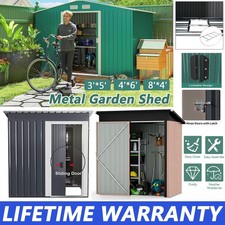 Metal Garden Shed 5X3 , 6X4 