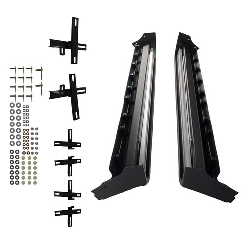Aluminium side steps running - aluminium,