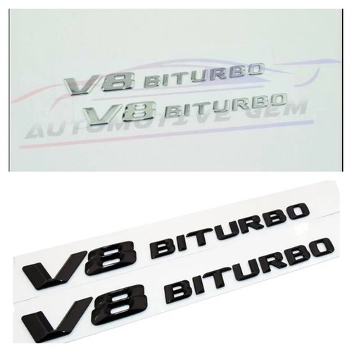 Biturbo badge emblem - 2x,