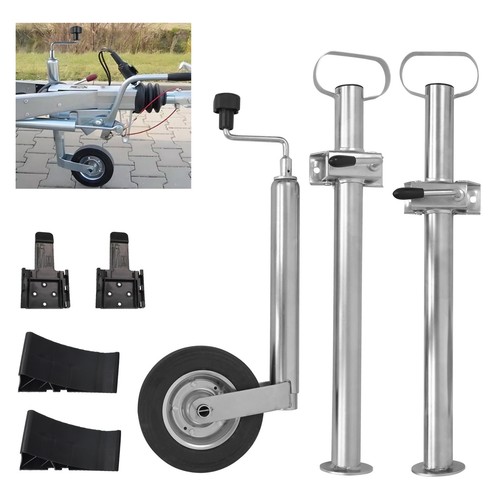 Trailer jockey wheel 2x - trailer, &
