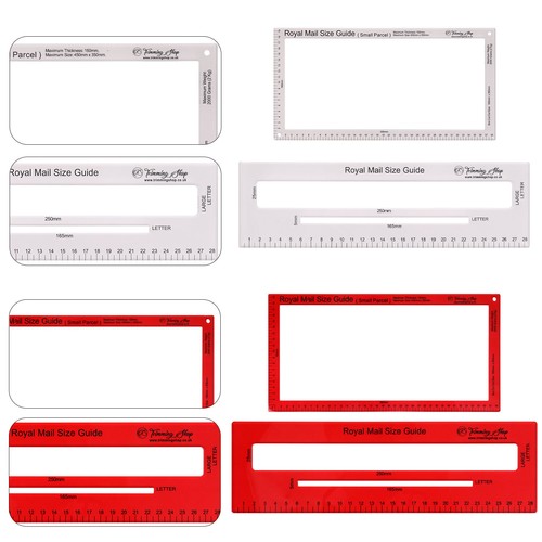 Red royal mail size - mail, guide