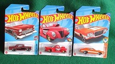 NEW 3 x HOT WHEELS - '55