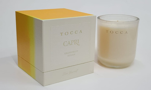 Tocca capri scented candle - capri,