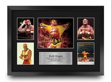 Hulk Hogan A3 Framed Wrestling
