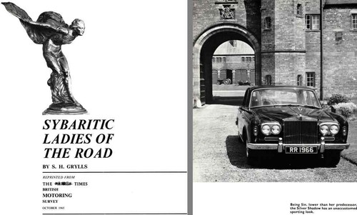 Rolls royce 1965 silver shadow - rolls,