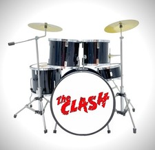 THE CLASH Black Retro Punk