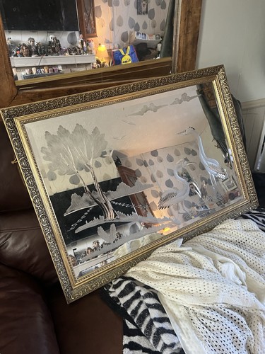 Large vintage mirror - large,
