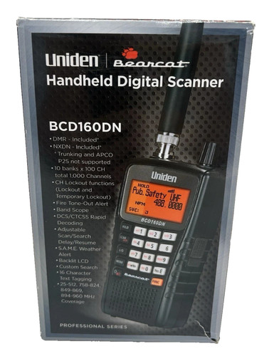 Uniden bearcat bcd160dn - uniden,