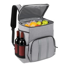 34L Insulated Waterproof Cooling Backpack Picnic Camping Rucksack Ice Cooler Bag